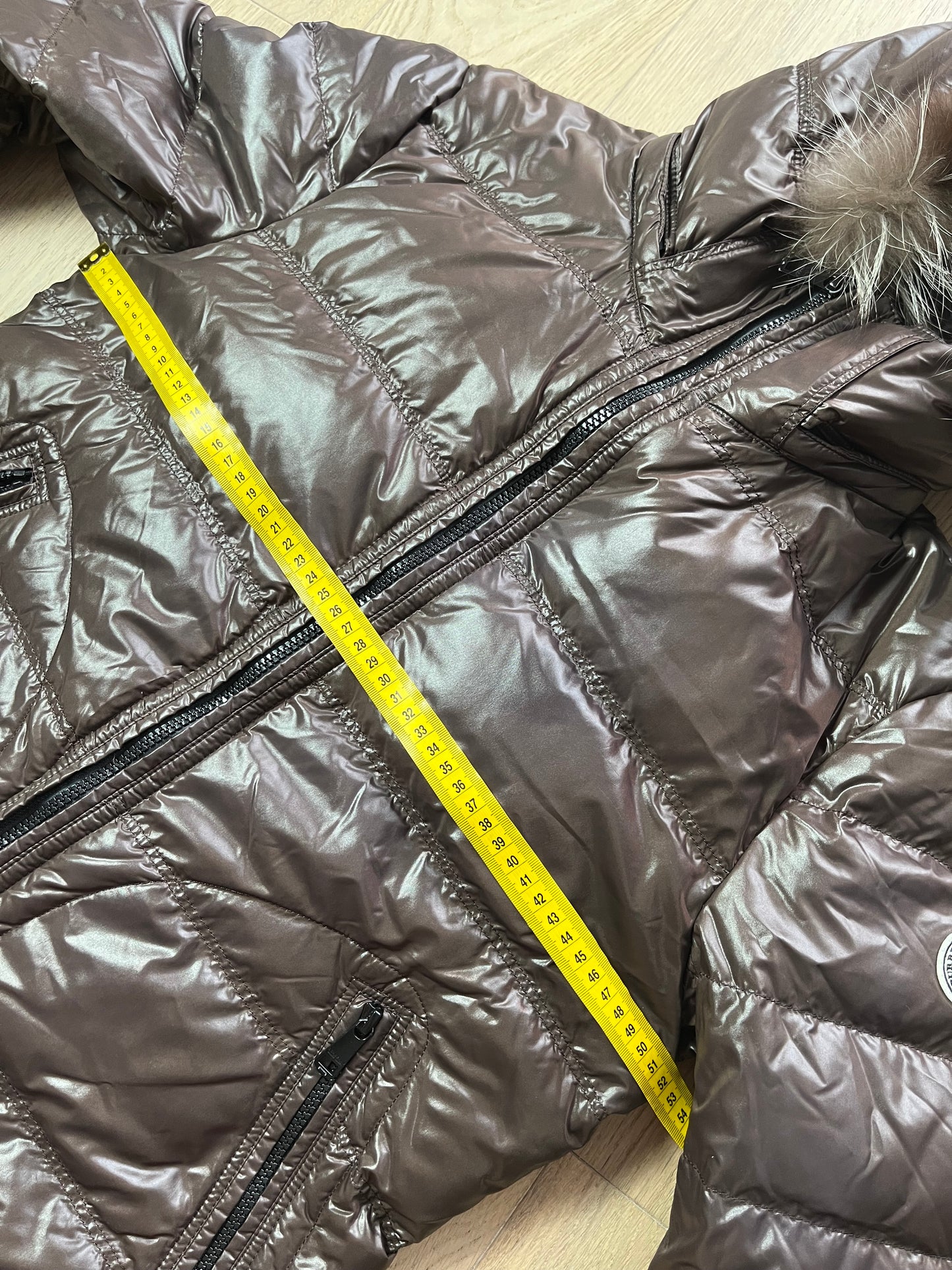 00’s BURBERRY made in Japan 2 in 1 down jacket (M/L) - brown