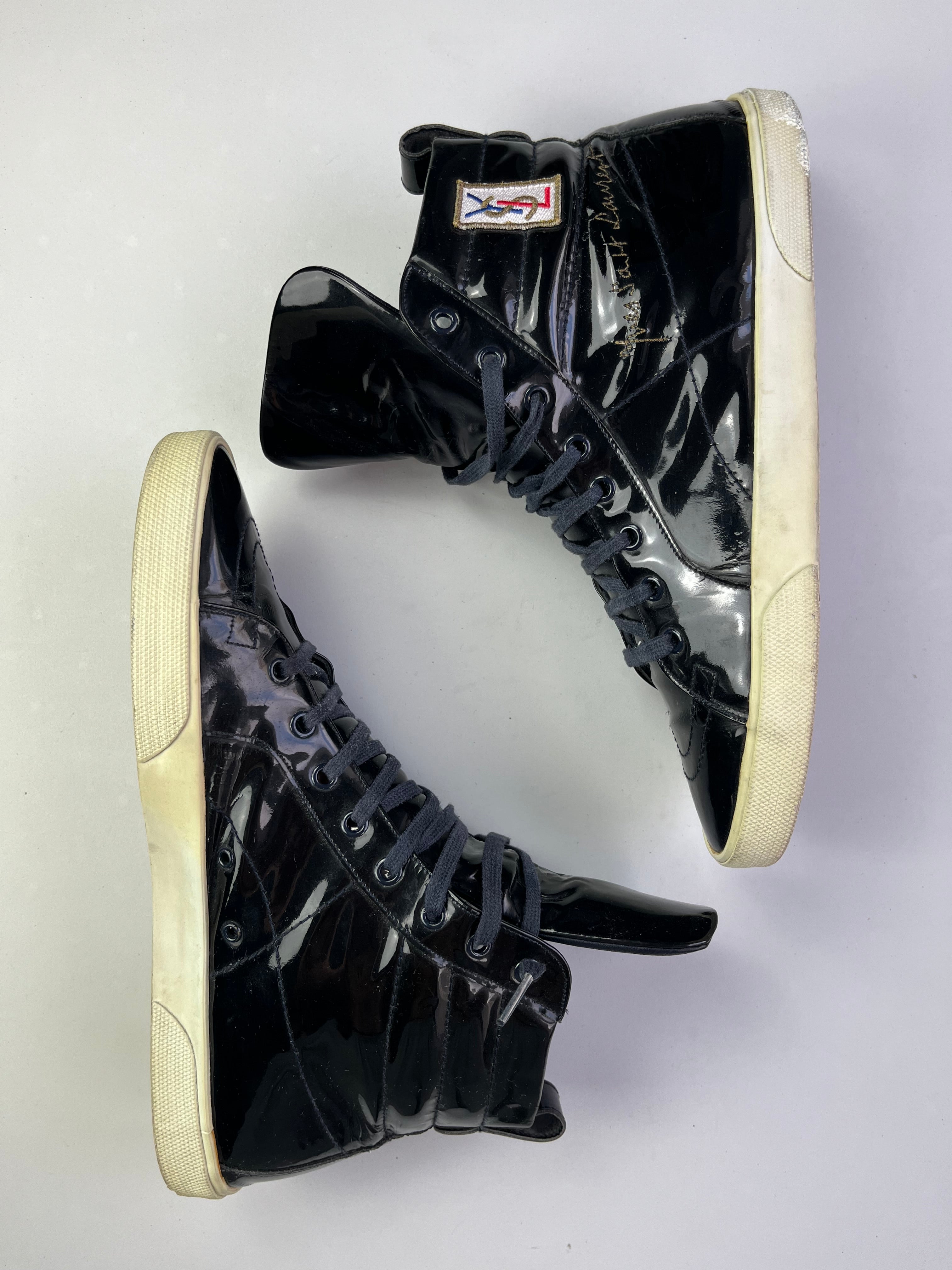 Yves Saint Laurent high tops - Eu 41 - black
