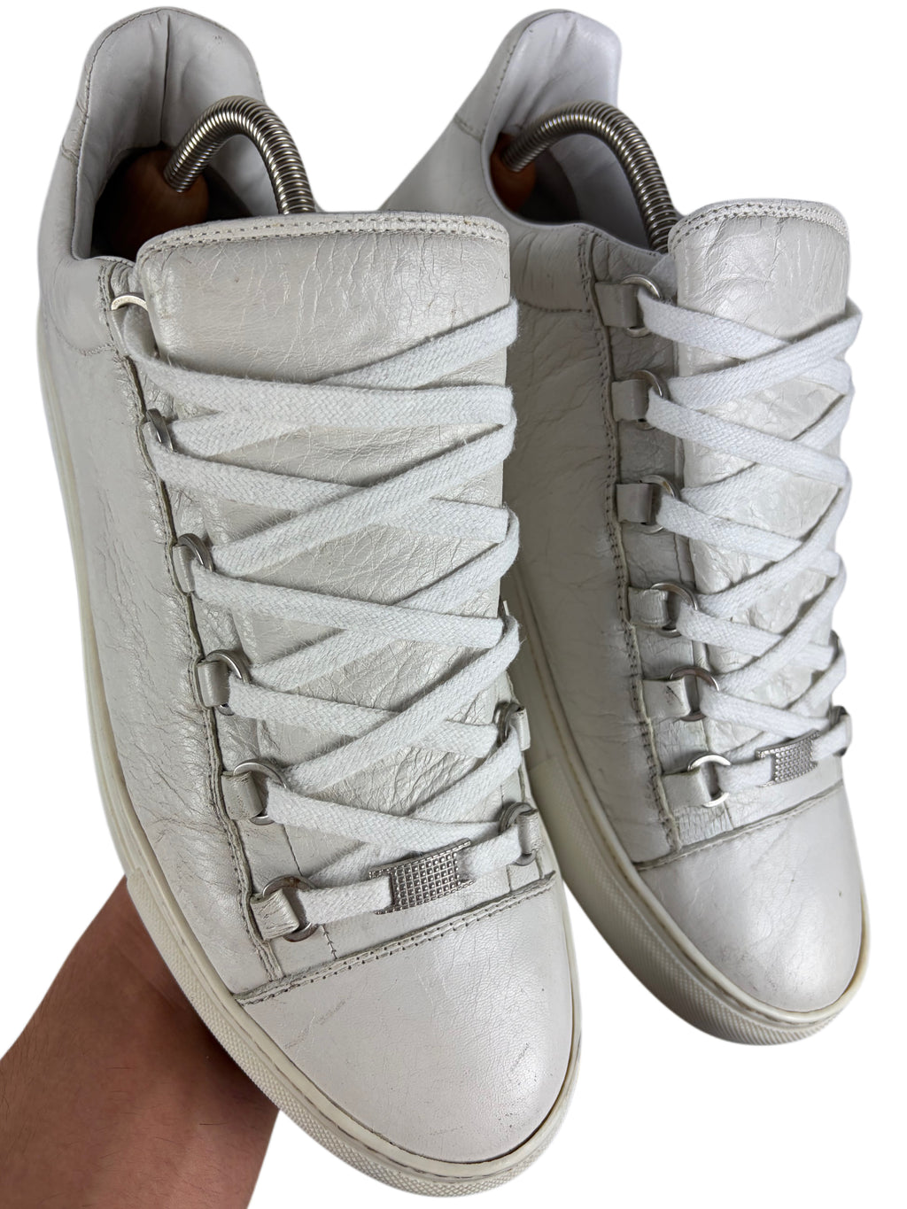 Balenciaga arena low - eu 42 / us 9 - white