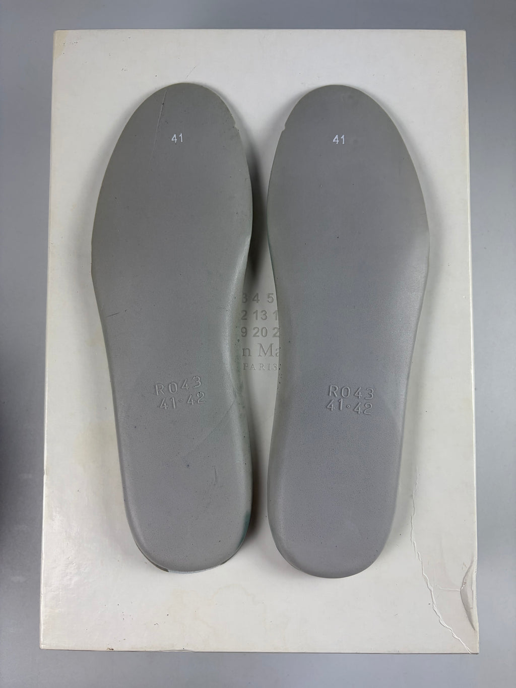 Maison Margiela Future ‘Grey Glitter’ high tops - eu 41 / us 8 - DEADSTOCK