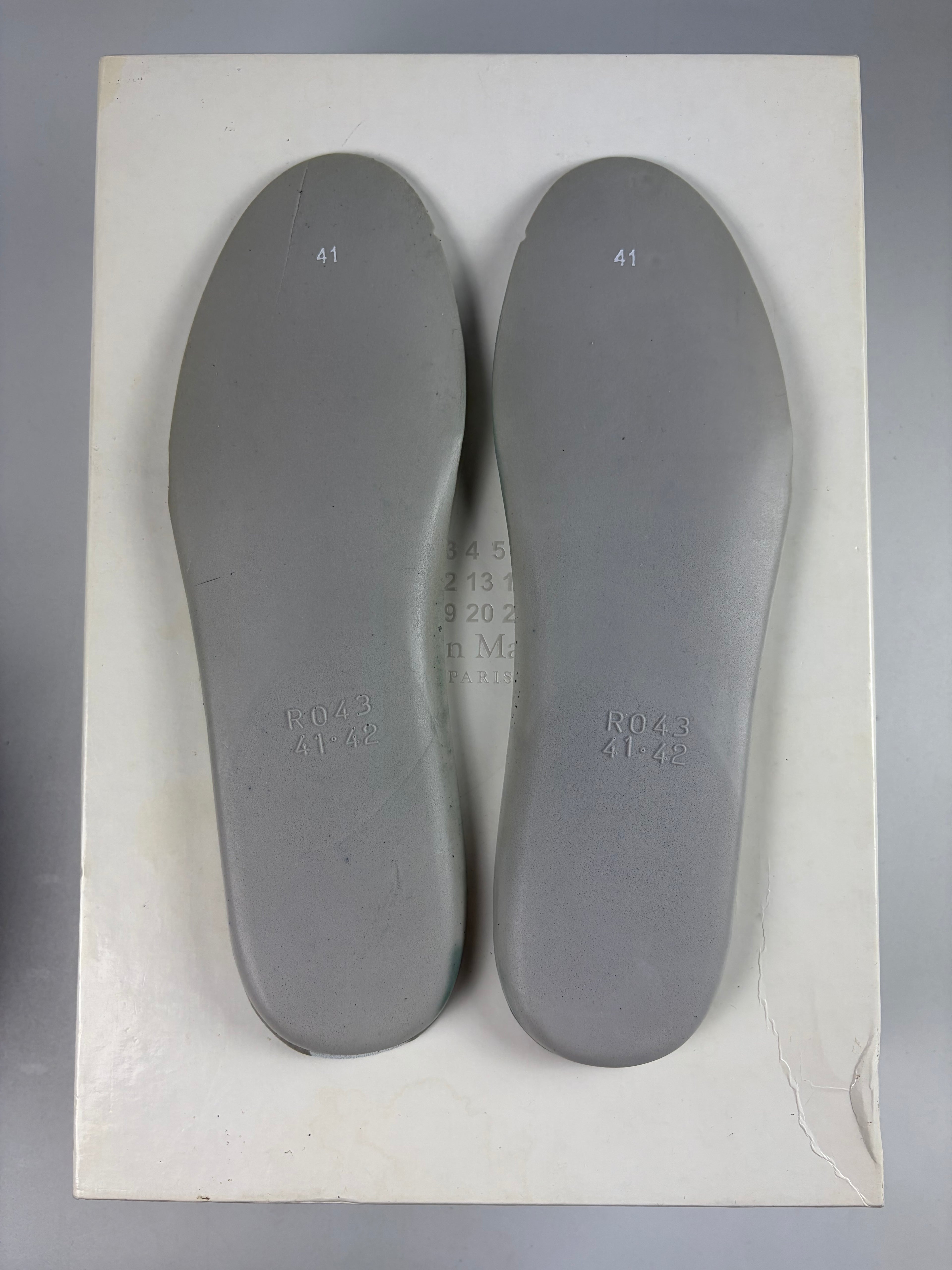 Maison Margiela Future ‘Grey Glitter’ high tops - eu 41 / us 8 - DEADSTOCK