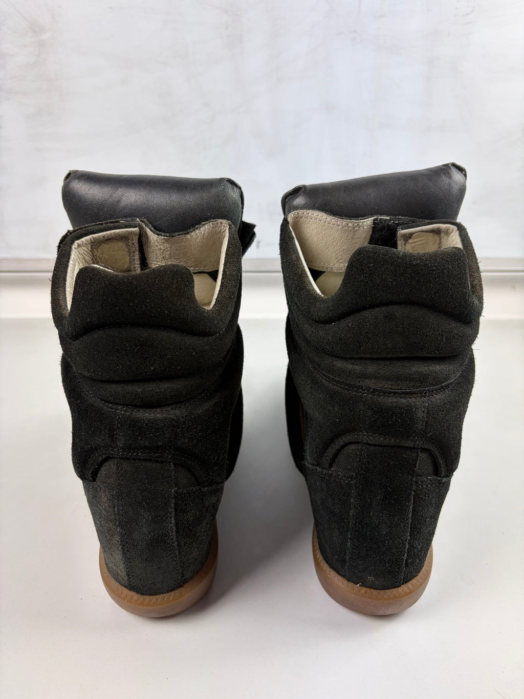 Isabel Marant Bekett wedge sneakers - eu 40 - black