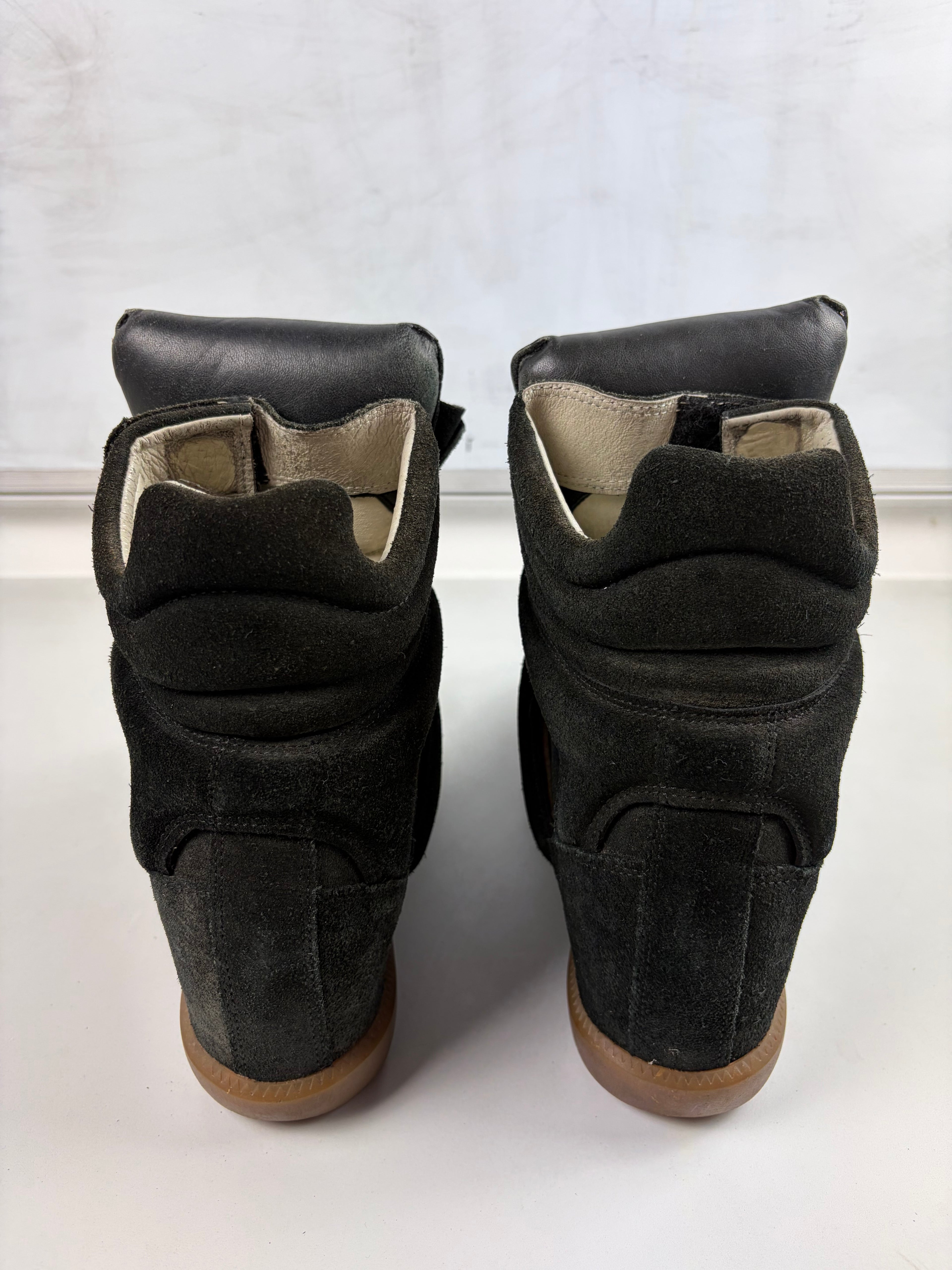 Isabel Marant Bekett wedge sneakers - eu 40 - black