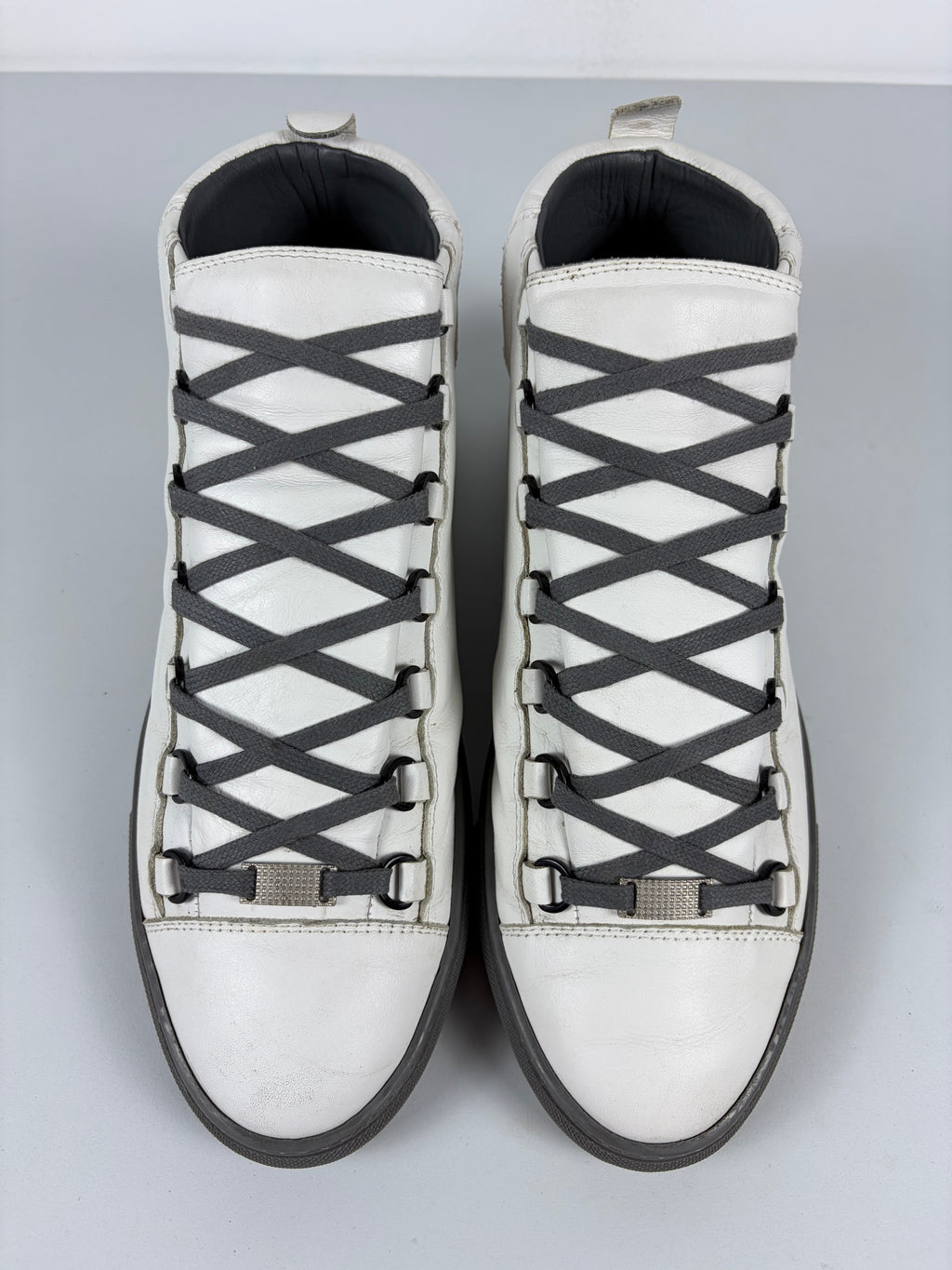 Balenciaga arena high tops - eu 42 - white