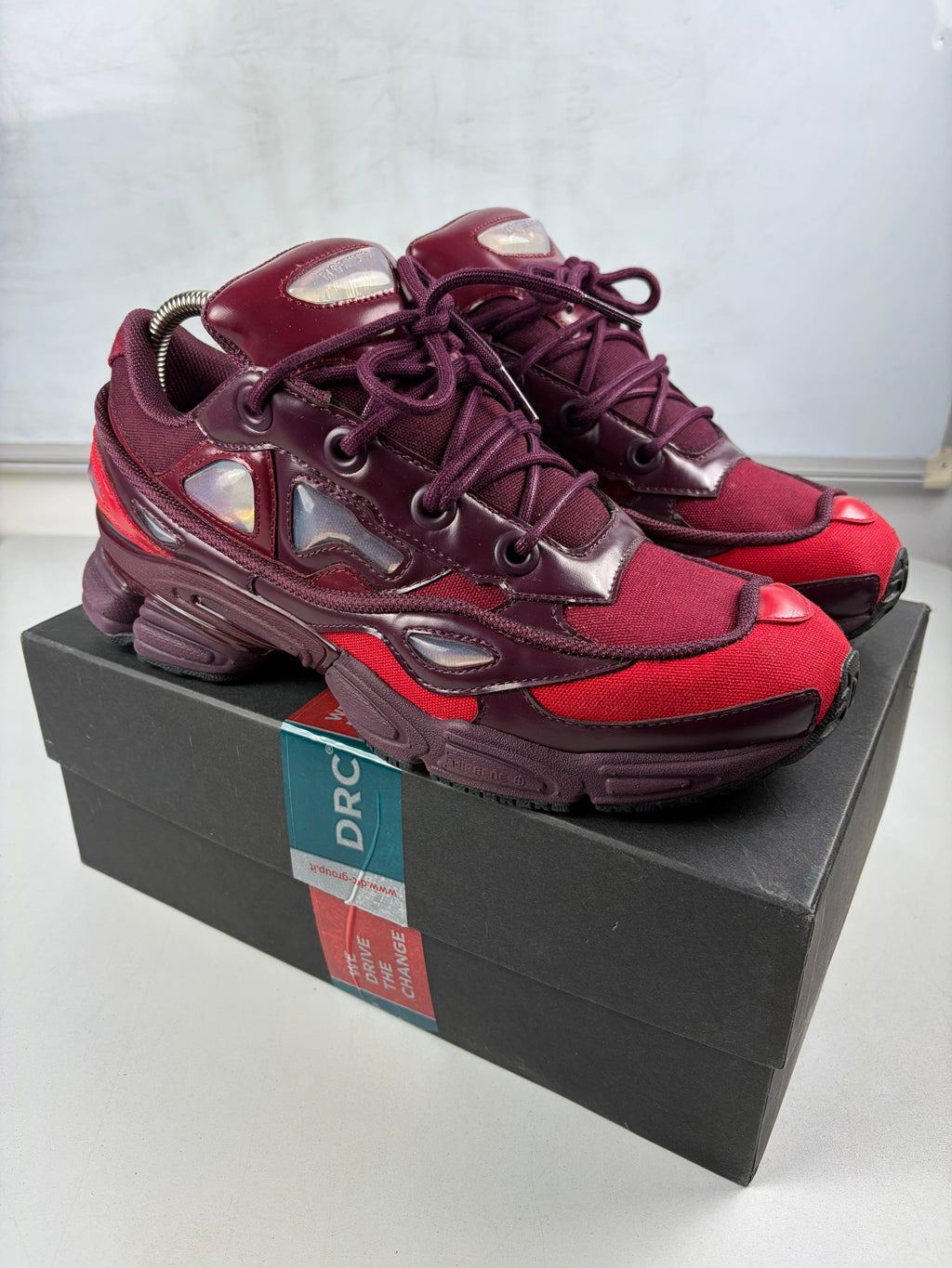 Adidas Ozweego 3 x Raf Simons - eu 42.5 / us 9 / uk 8.5 - burgundy