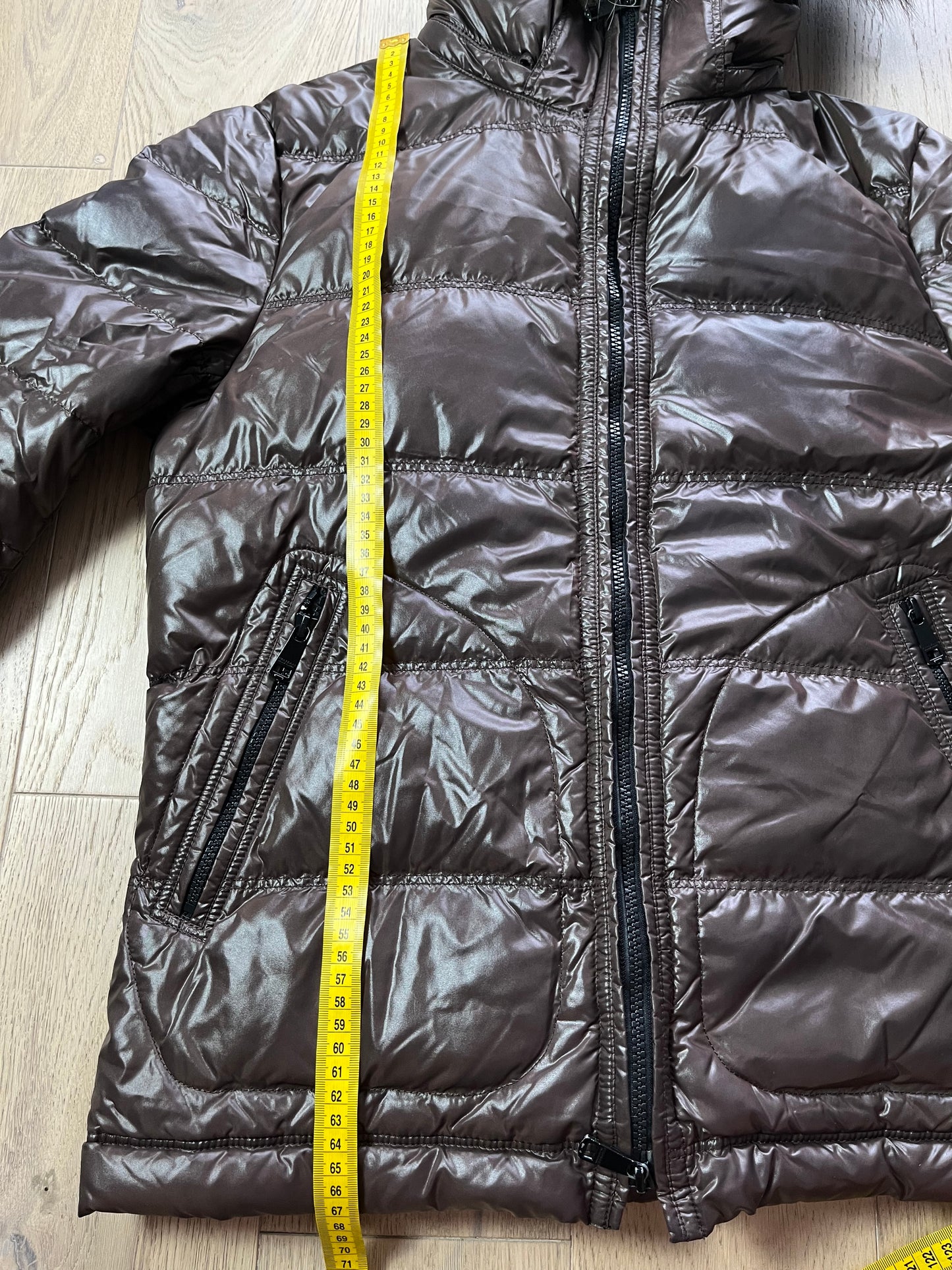 00’s BURBERRY made in Japan 2 in 1 down jacket (M/L) - brown