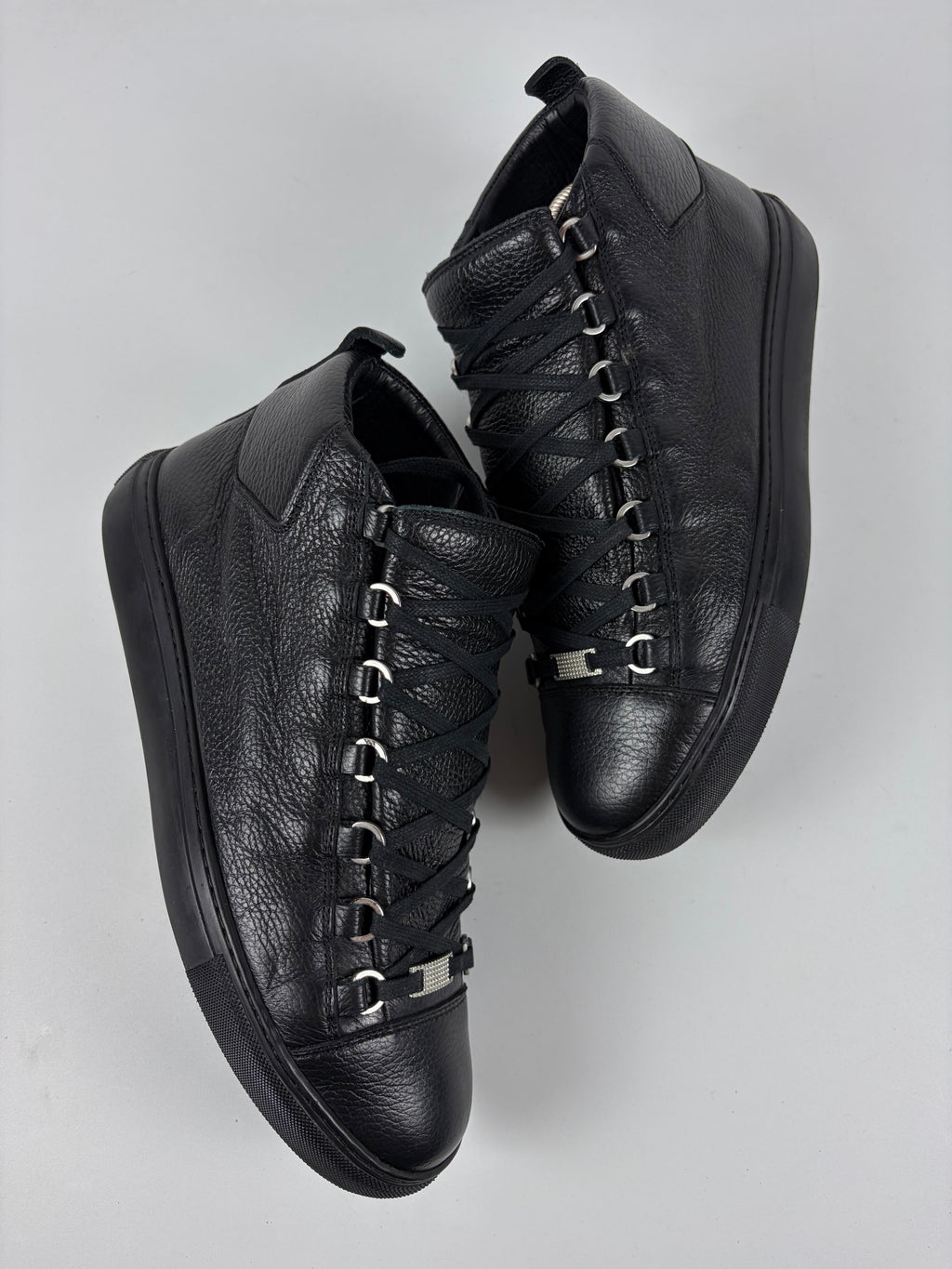 Balenciaga arena high tops - eu 42 - black