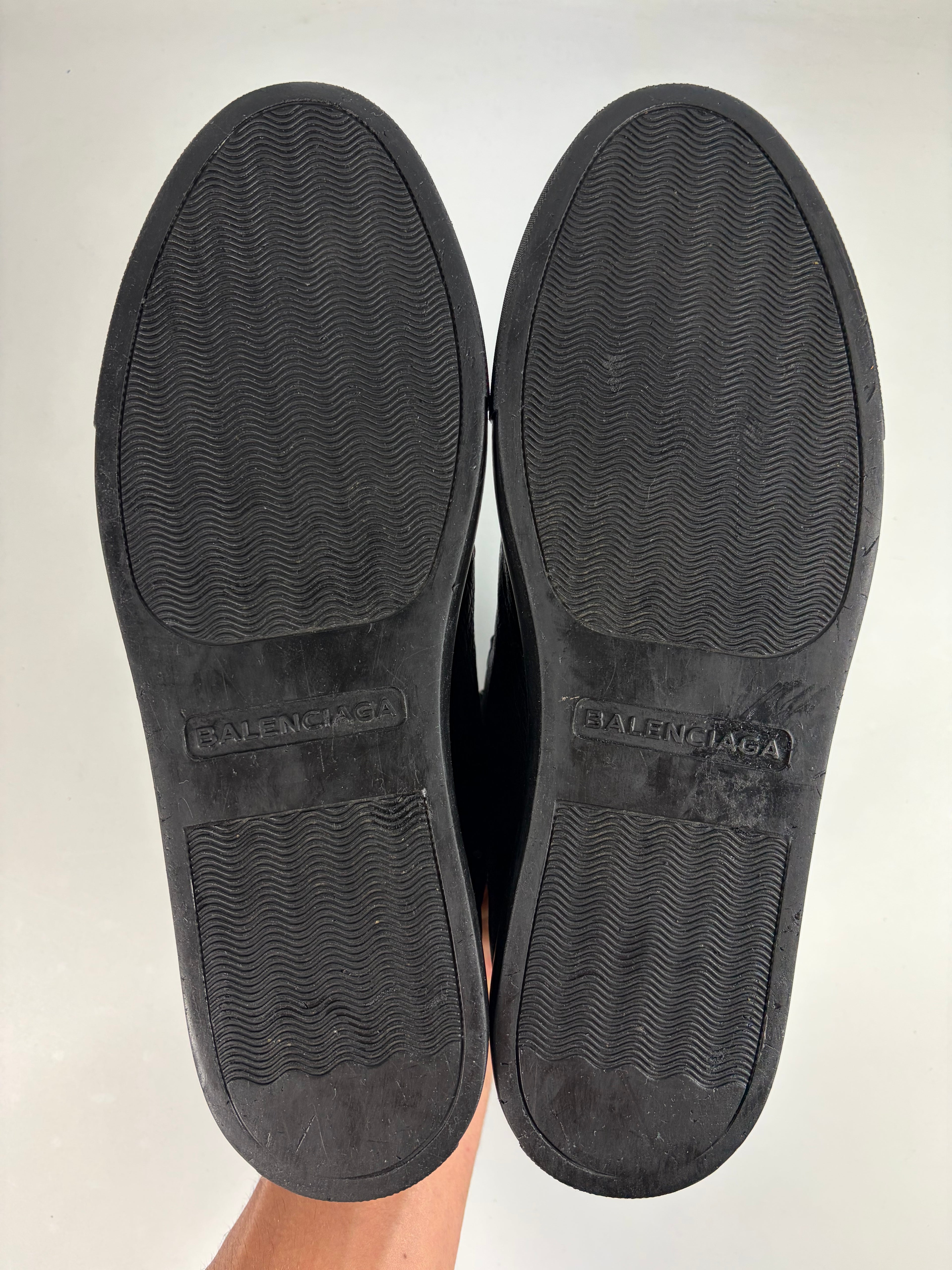 Balenciaga arena high tops - eu 42 / us 9 - black