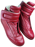 Maison Margiela Future high tops - eu 41 / us 8 / uk 7 - burgundy