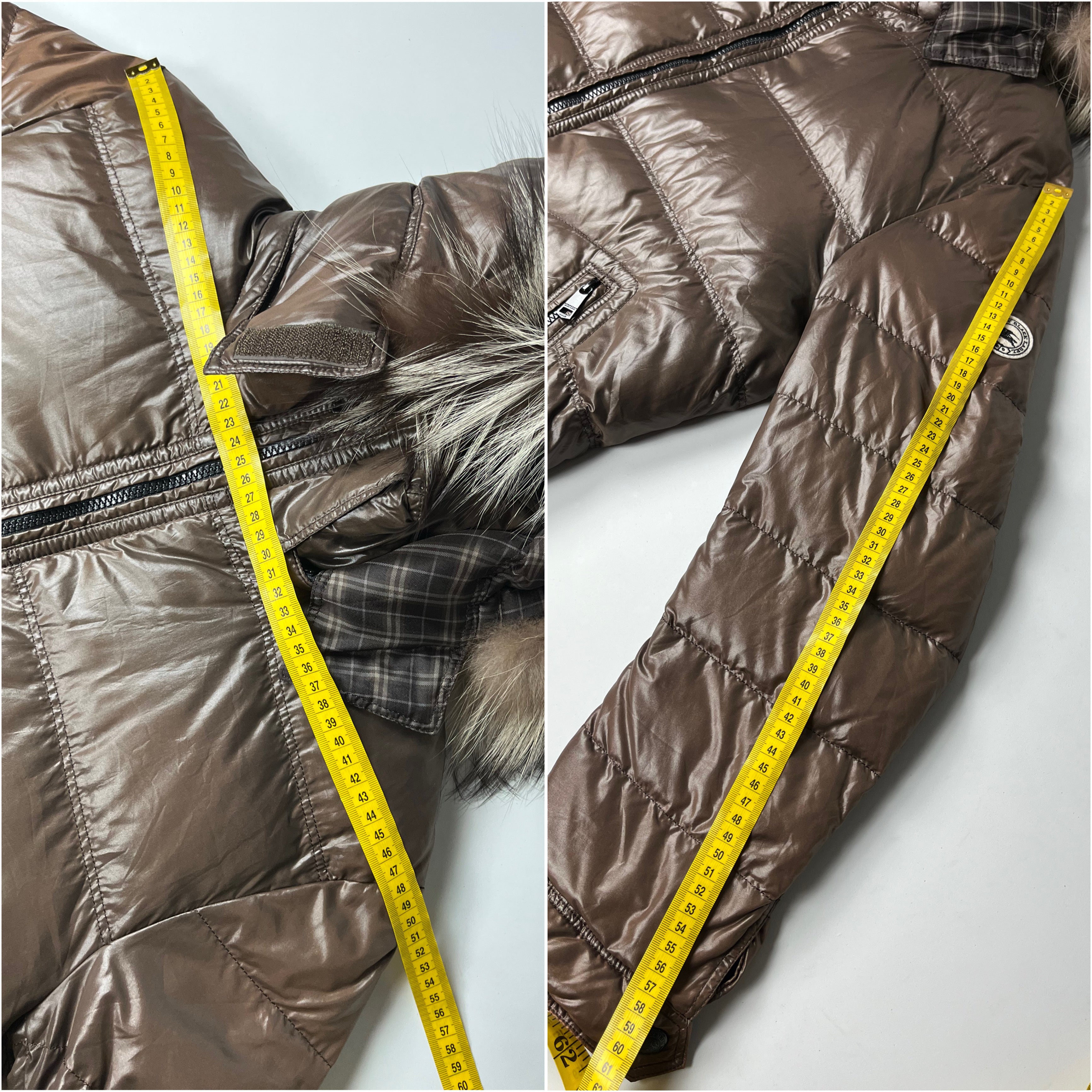 00’s BURBERRY made in Japan 2 in 1 down jacket (L/LL) - brown