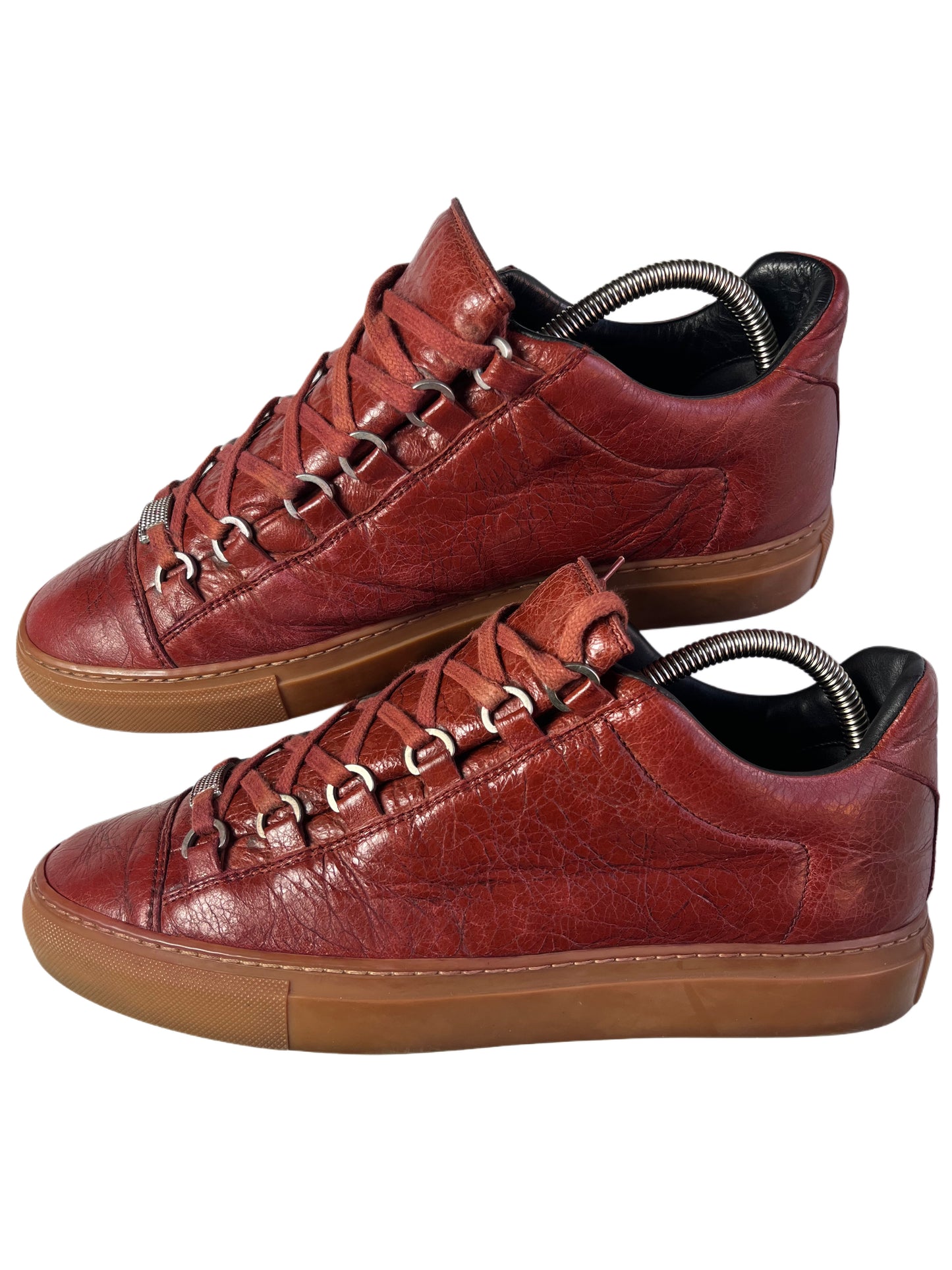 BALENCIAGA ARENA LOW (burgundy)