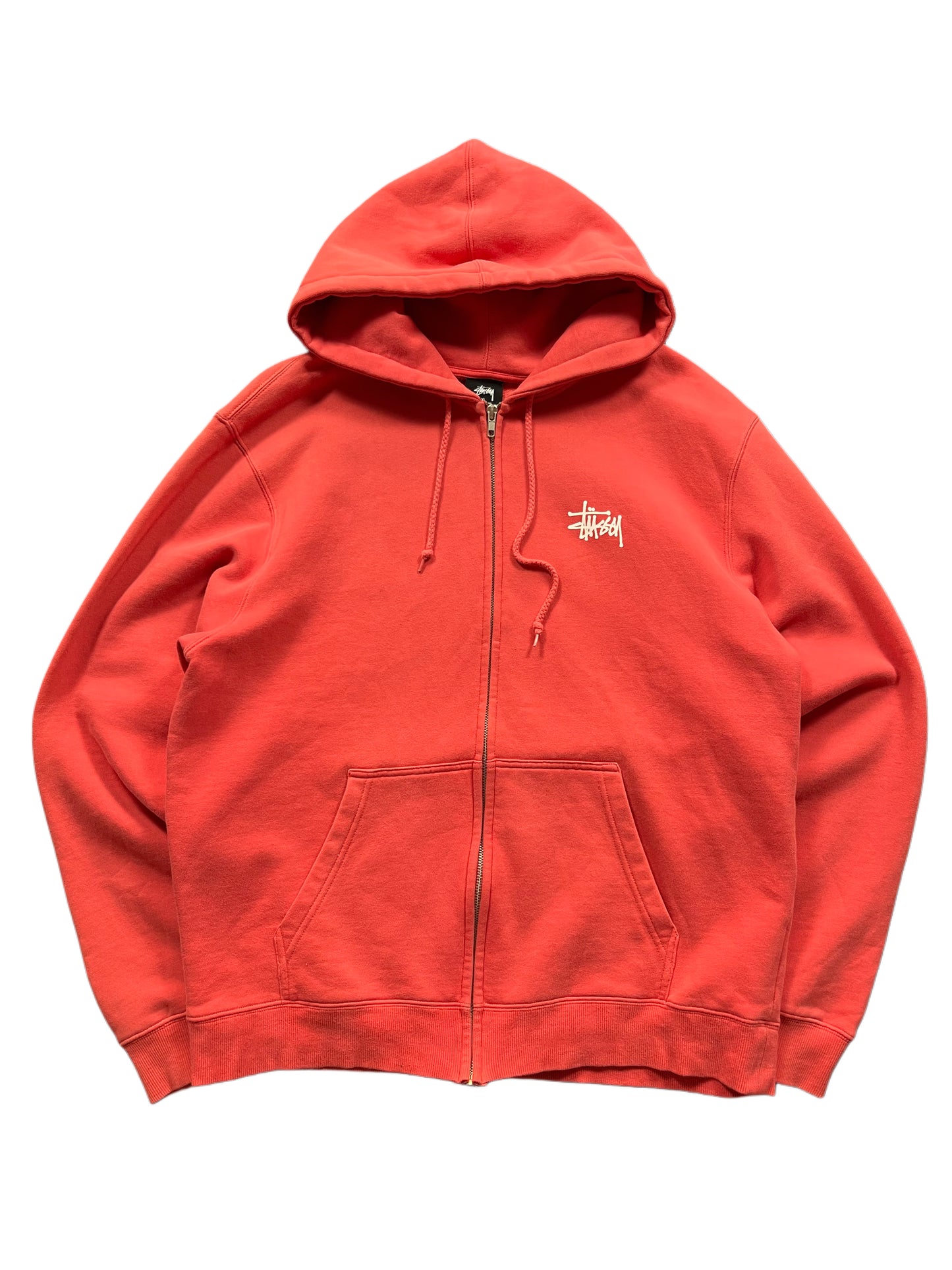 STUSSY ZIP UP HOODIE (XL)