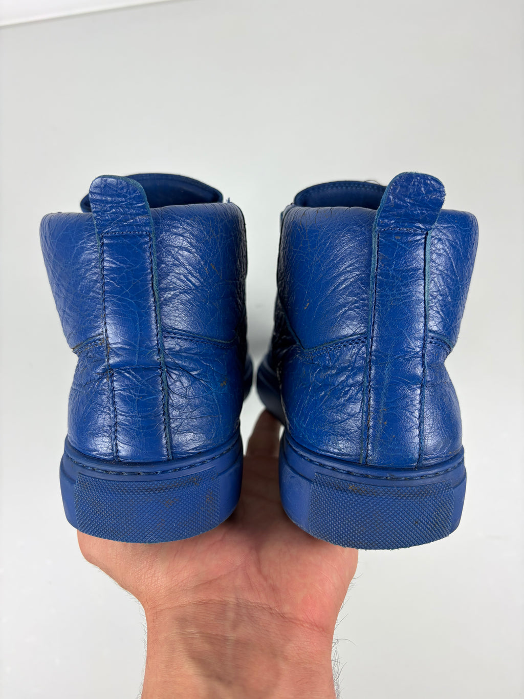 Balenciaga arena high tops - eu43/us10 - blue