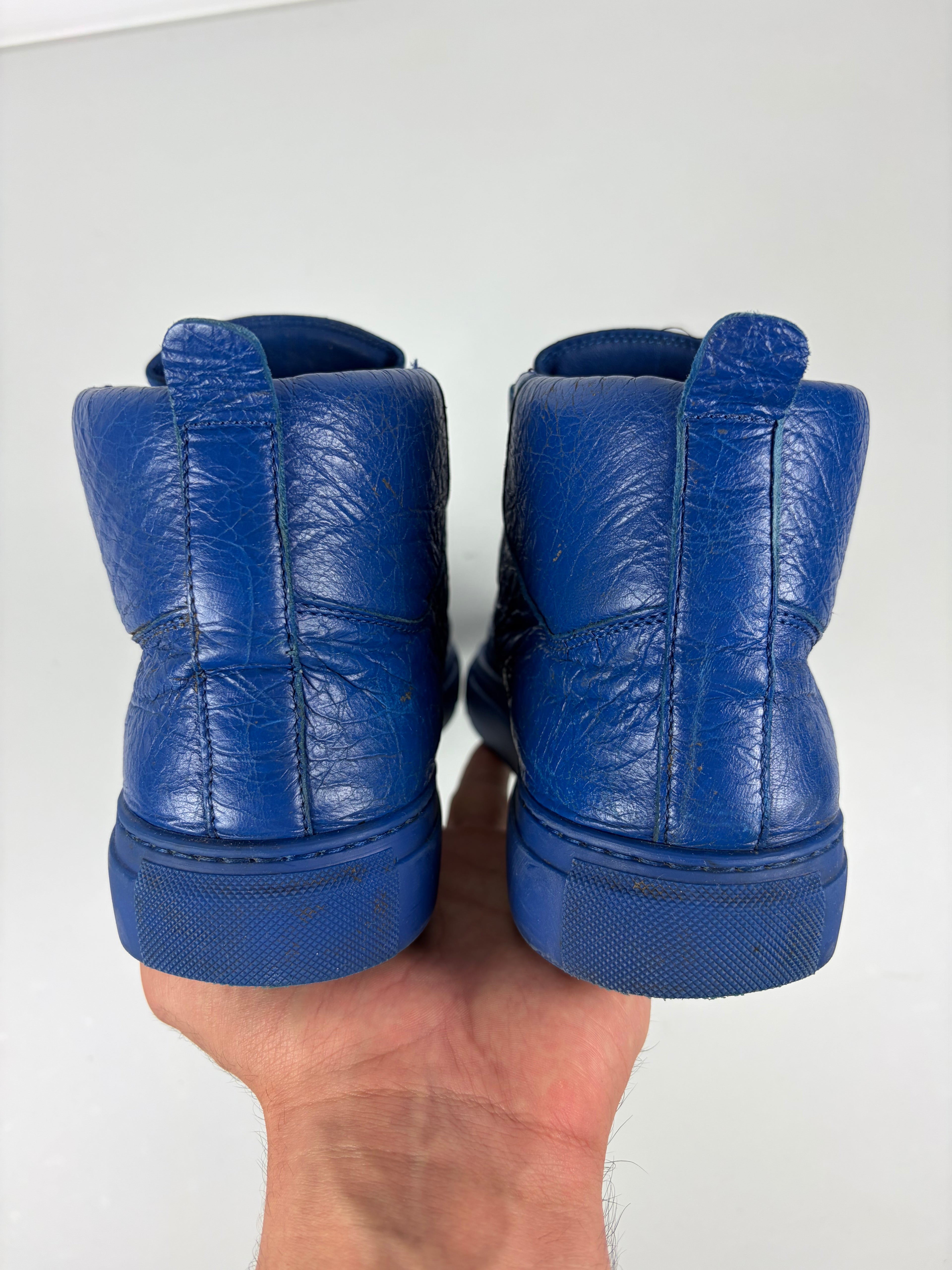 Balenciaga arena high tops - eu43/us10 - blue