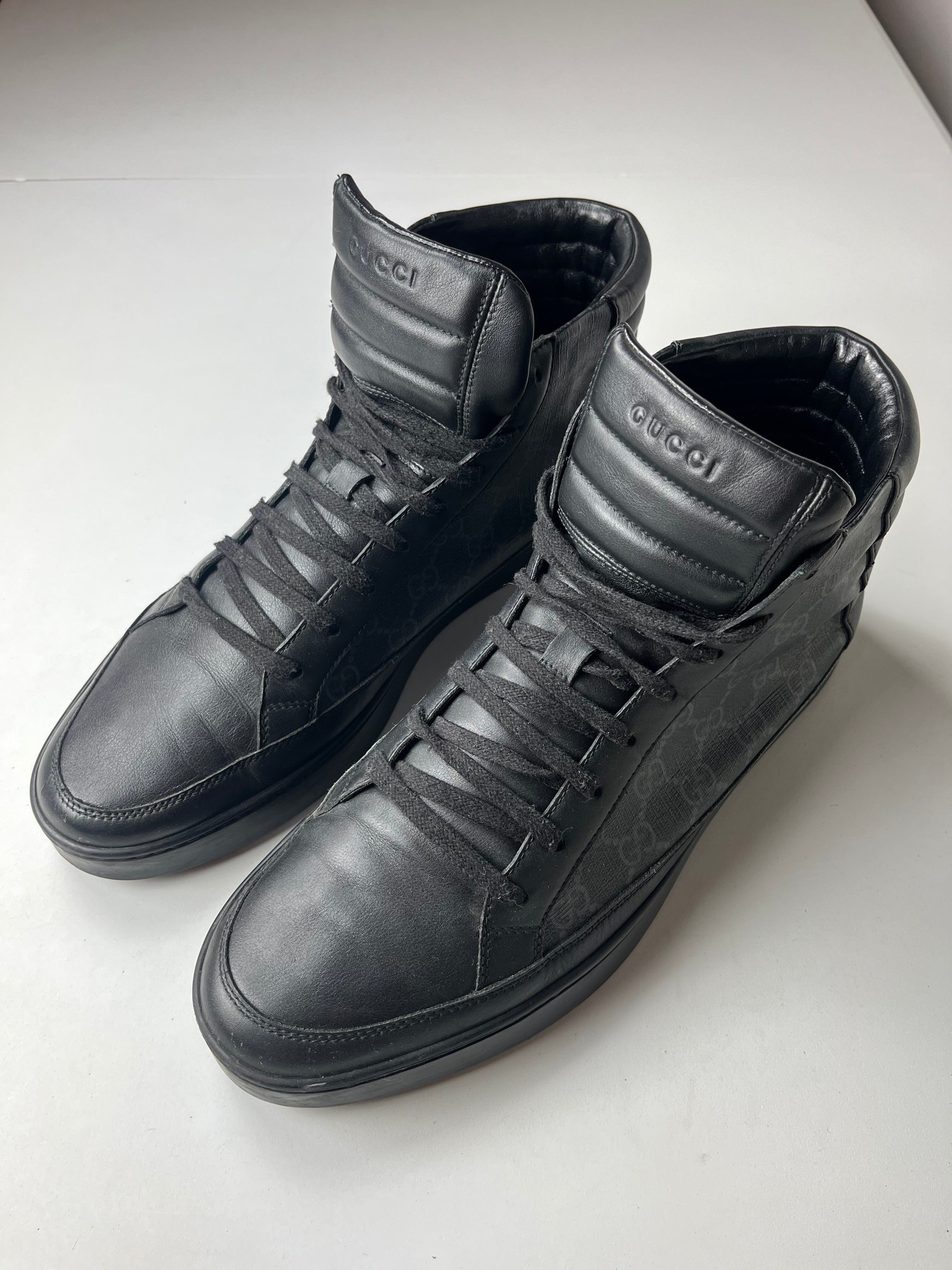 GUCCI high tops - Eu 42 - black