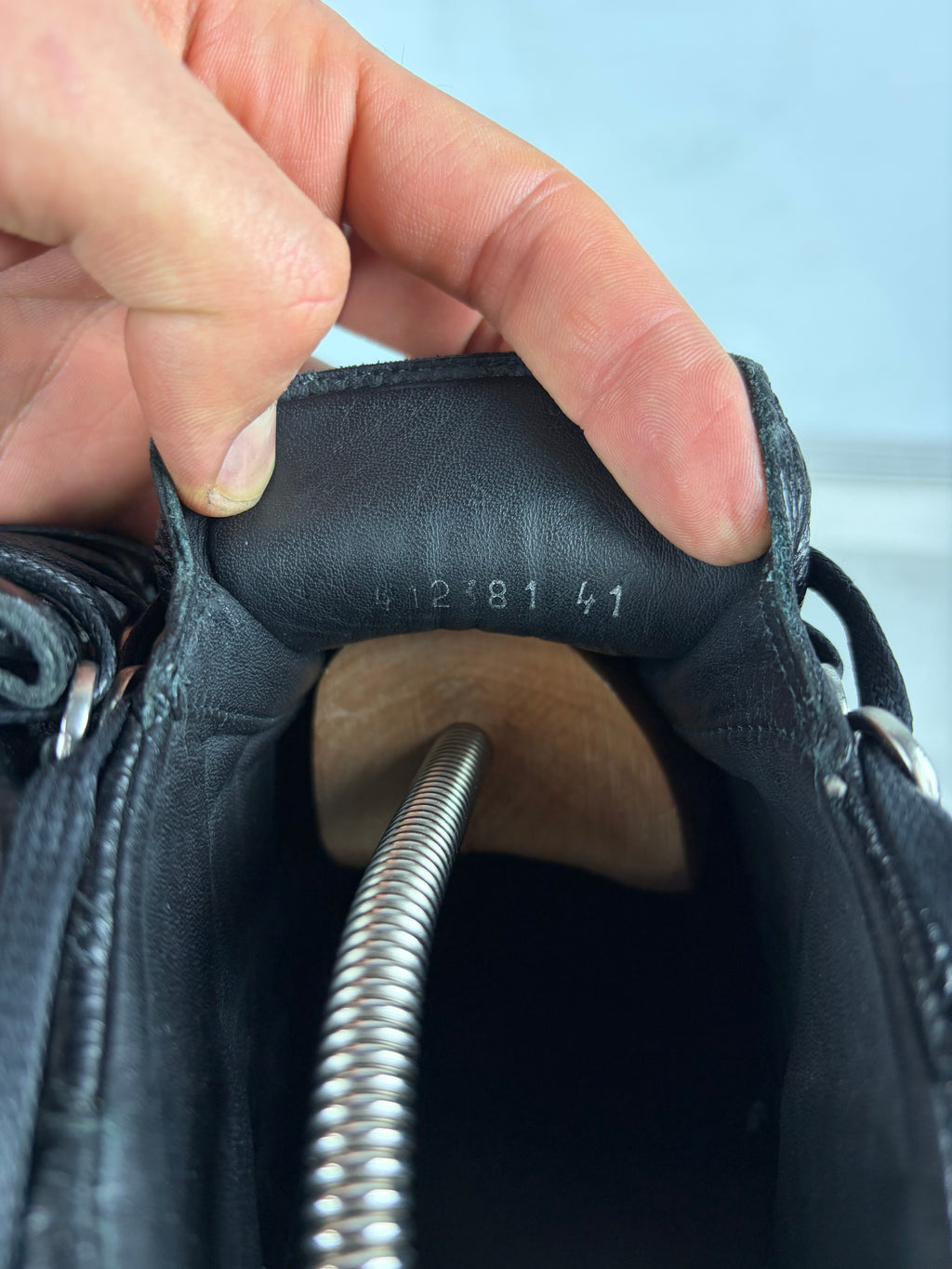 Balenciaga arena high tops - eu 41 / us 8 / uk 7 - black
