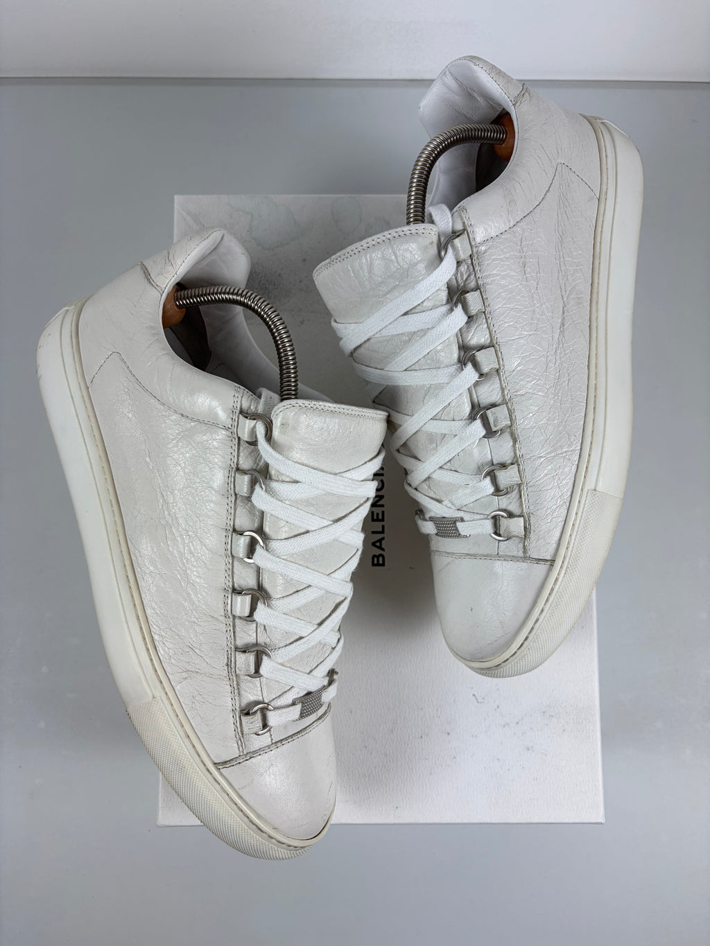 Balenciaga arena low - eu 42 / us 9 - white