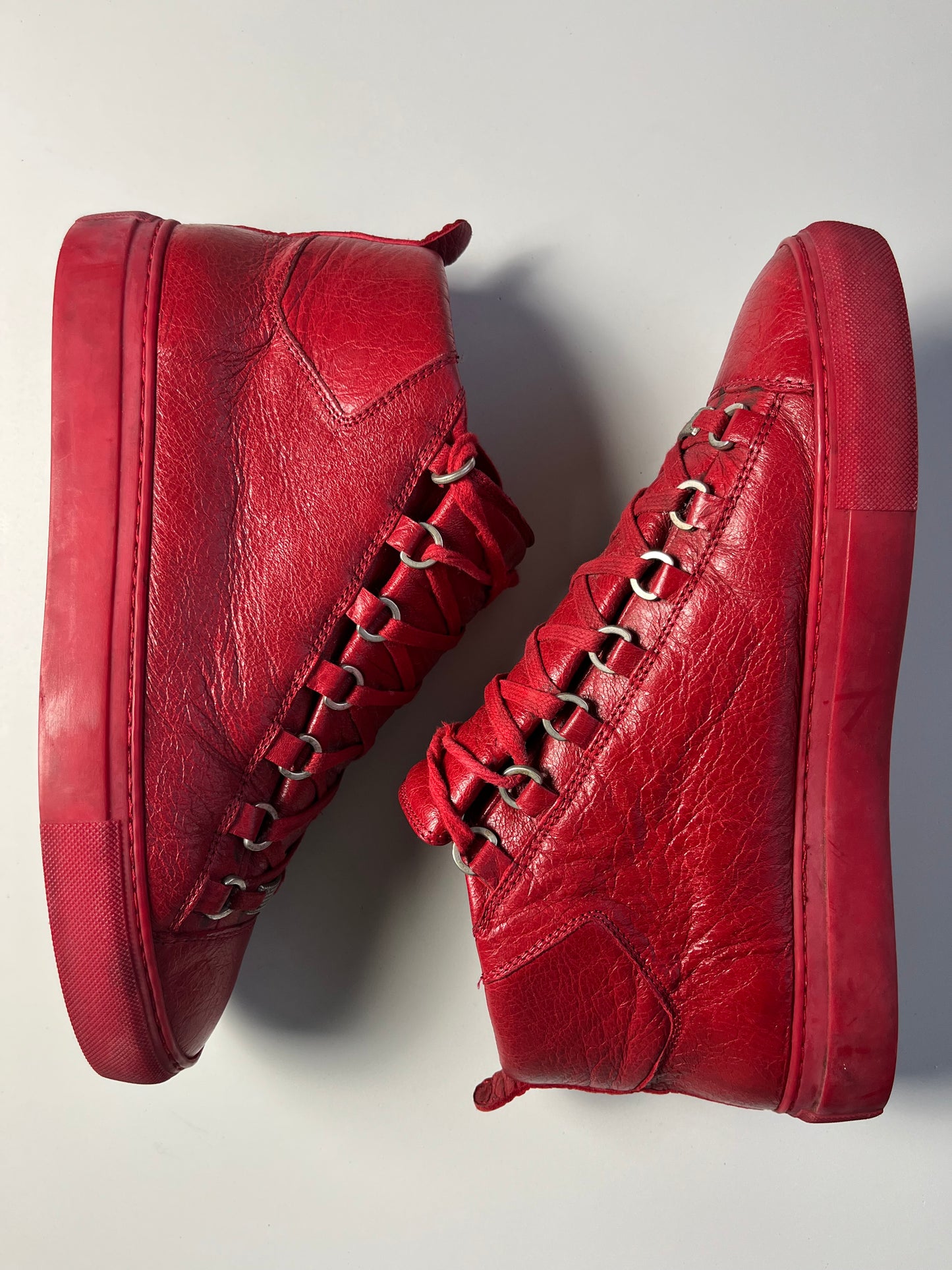 BALENCIAGA ARENA HIGH (red)
