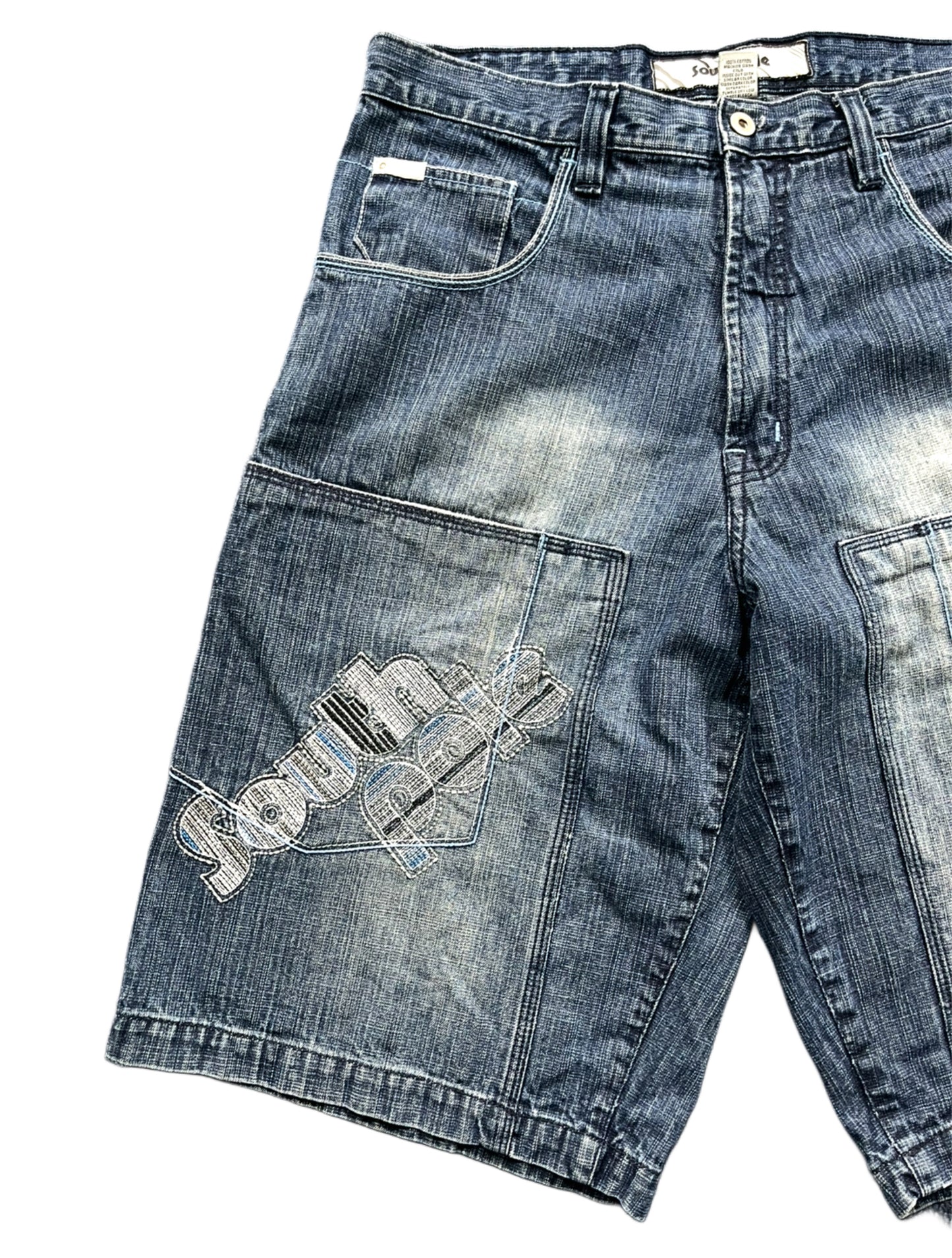SOUTHPOLE BAGGY JORTS (36)