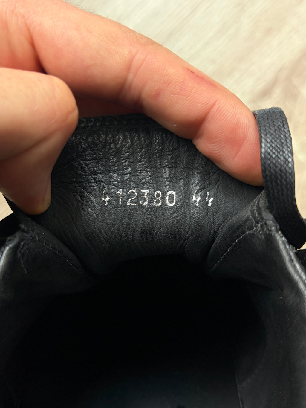 Balenciaga arena low - eu 44 - black