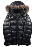 00’s BURBERRY made in Japan 2 in 1 down jacket (S/M) - black