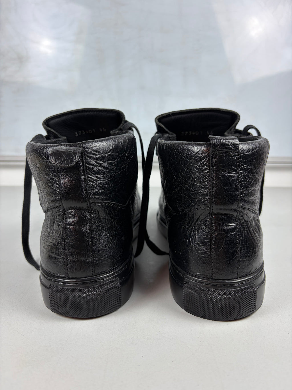 Balenciaga arena high tops - eu 44 / us 11 / uk 10 - black