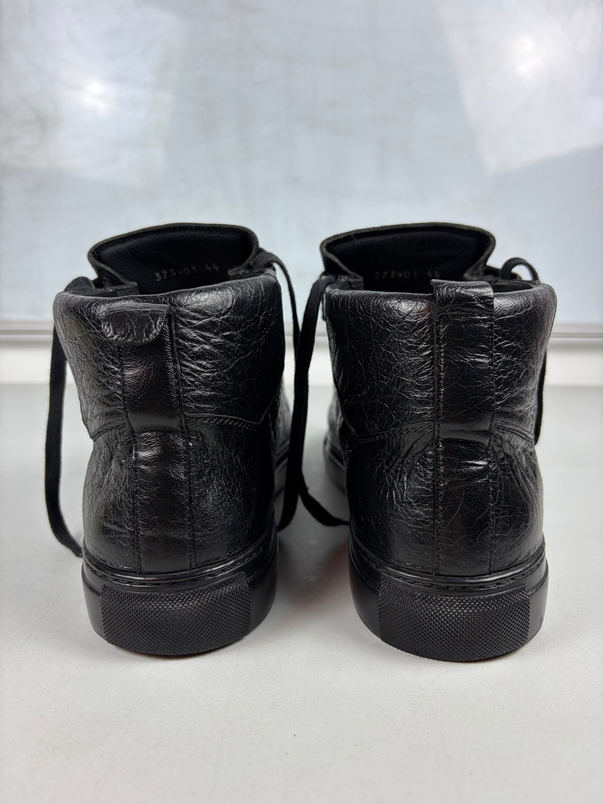 Balenciaga arena high tops - eu 44 / us 11 / uk 10 - black