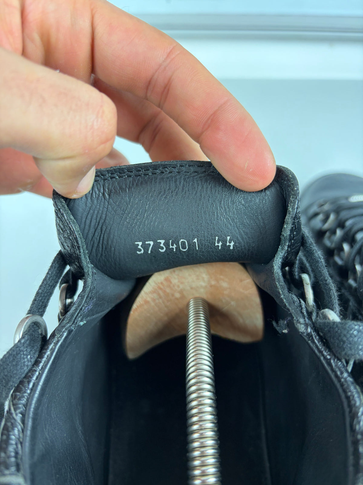 Balenciaga arena high tops - eu 44 / us 11 / uk 10 - black