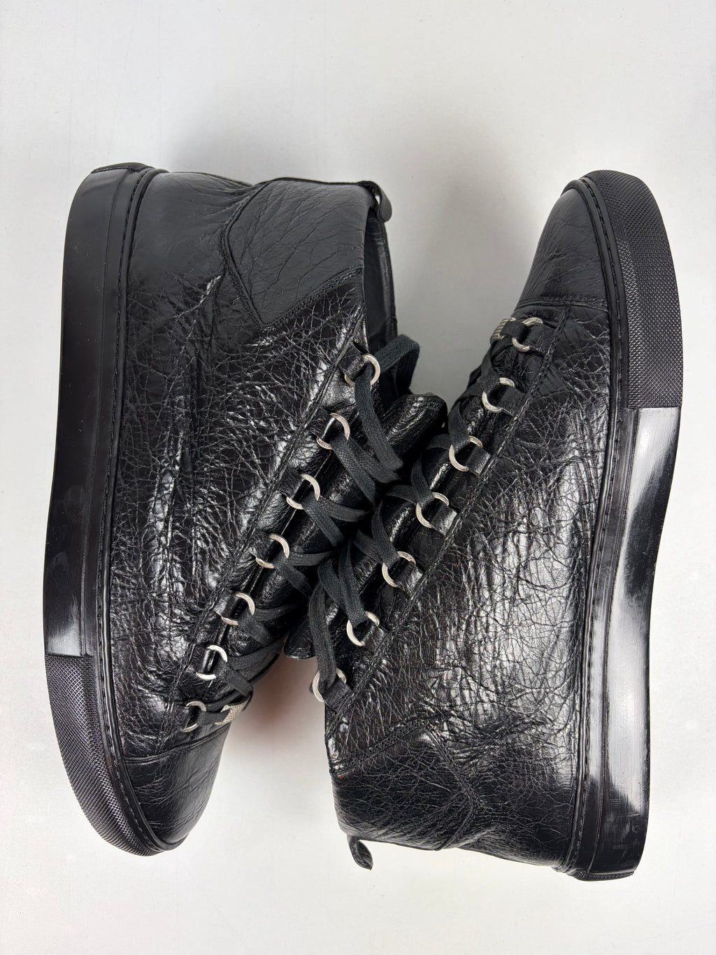 Balenciaga arena high tops - eu 44 / us 11 / uk 10 - black