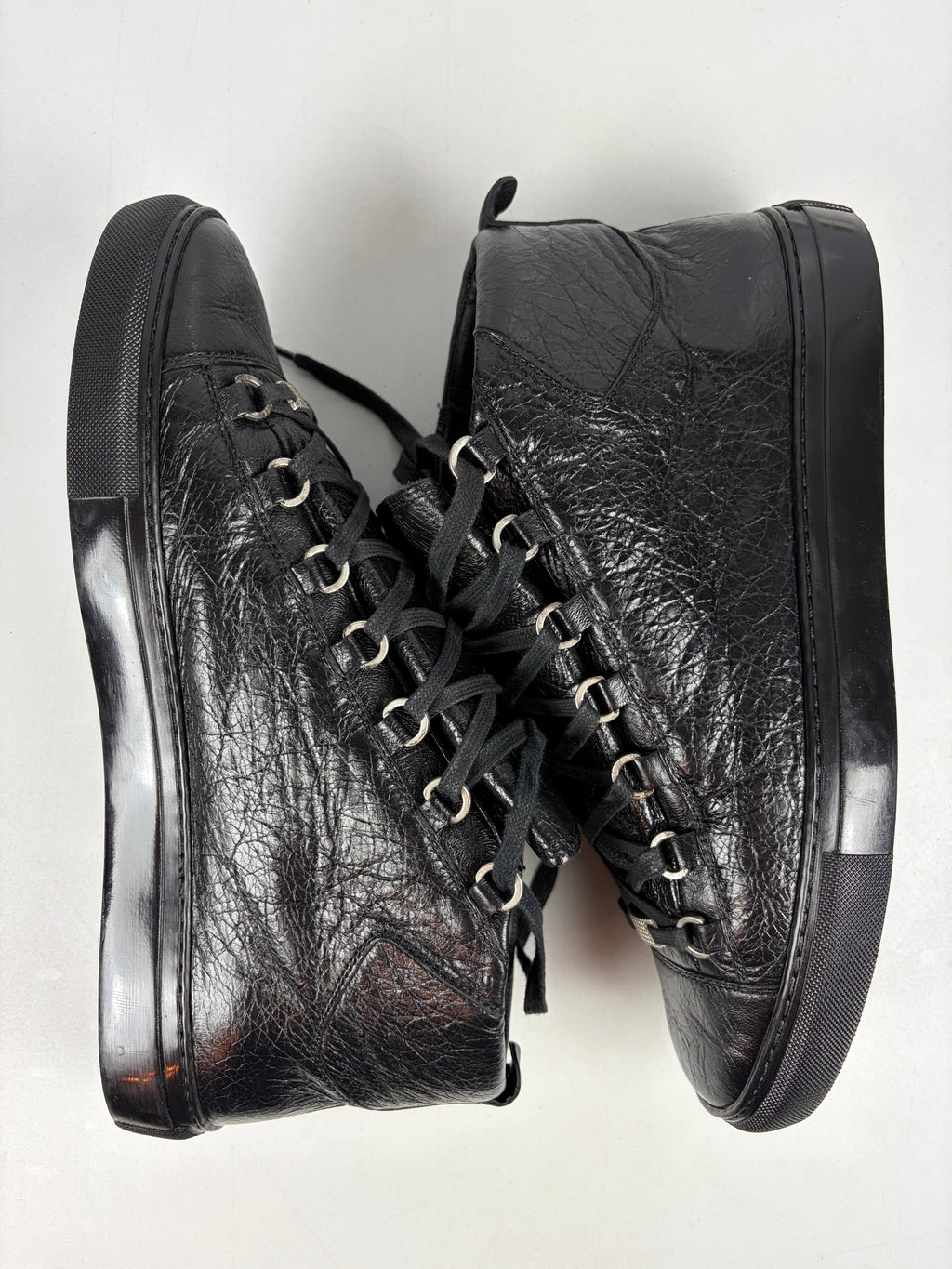 Balenciaga arena high tops - eu 44 / us 11 / uk 10 - black