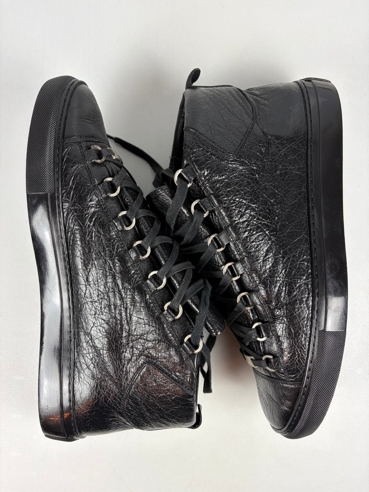 Balenciaga arena high tops - eu 44 / us 11 / uk 10 - black