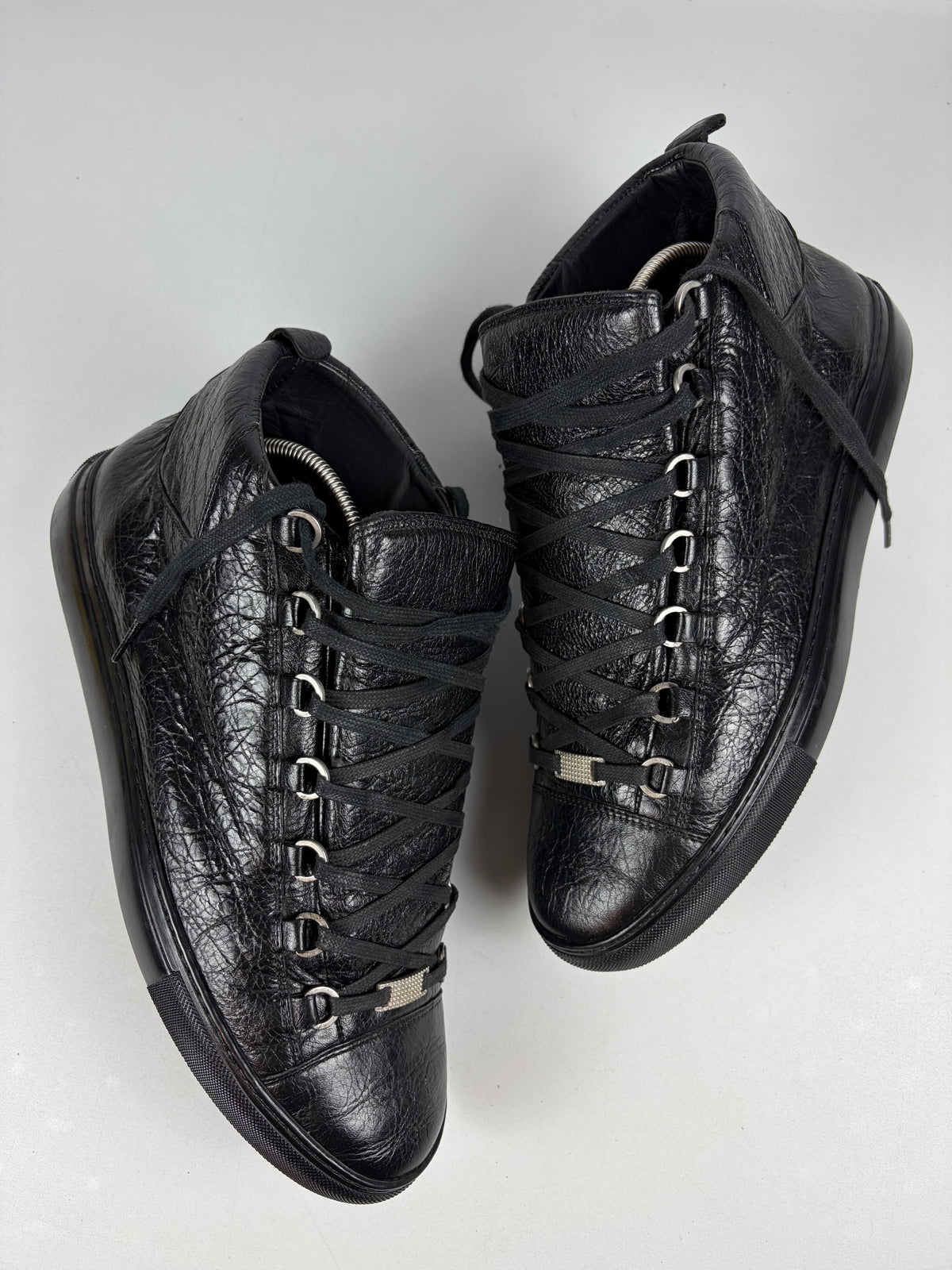 Balenciaga arena high tops - eu 44 / us 11 / uk 10 - black