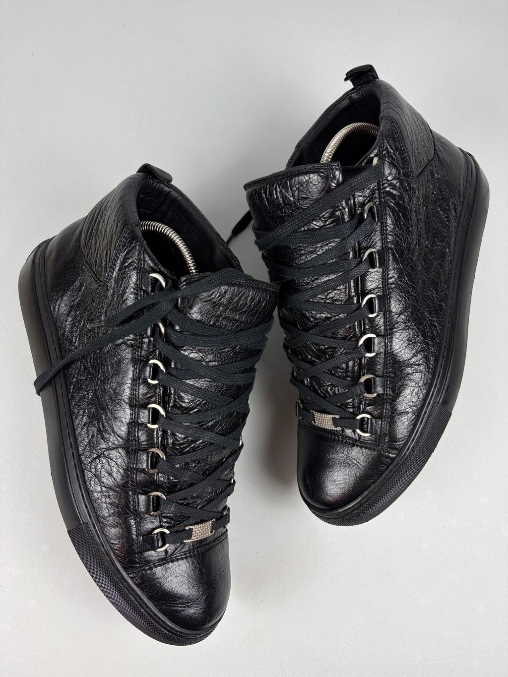 Balenciaga arena high tops - eu 42 / us 9 / uk 8 - black