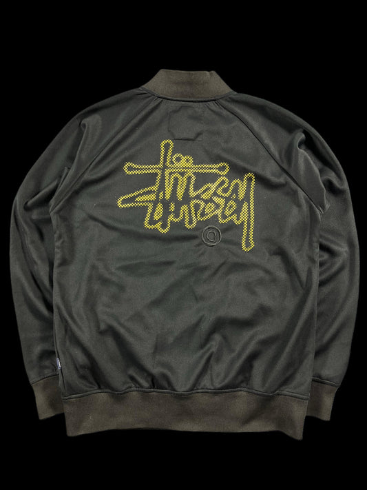 VINTAGE STUSSY TRACK JACKET (L)
