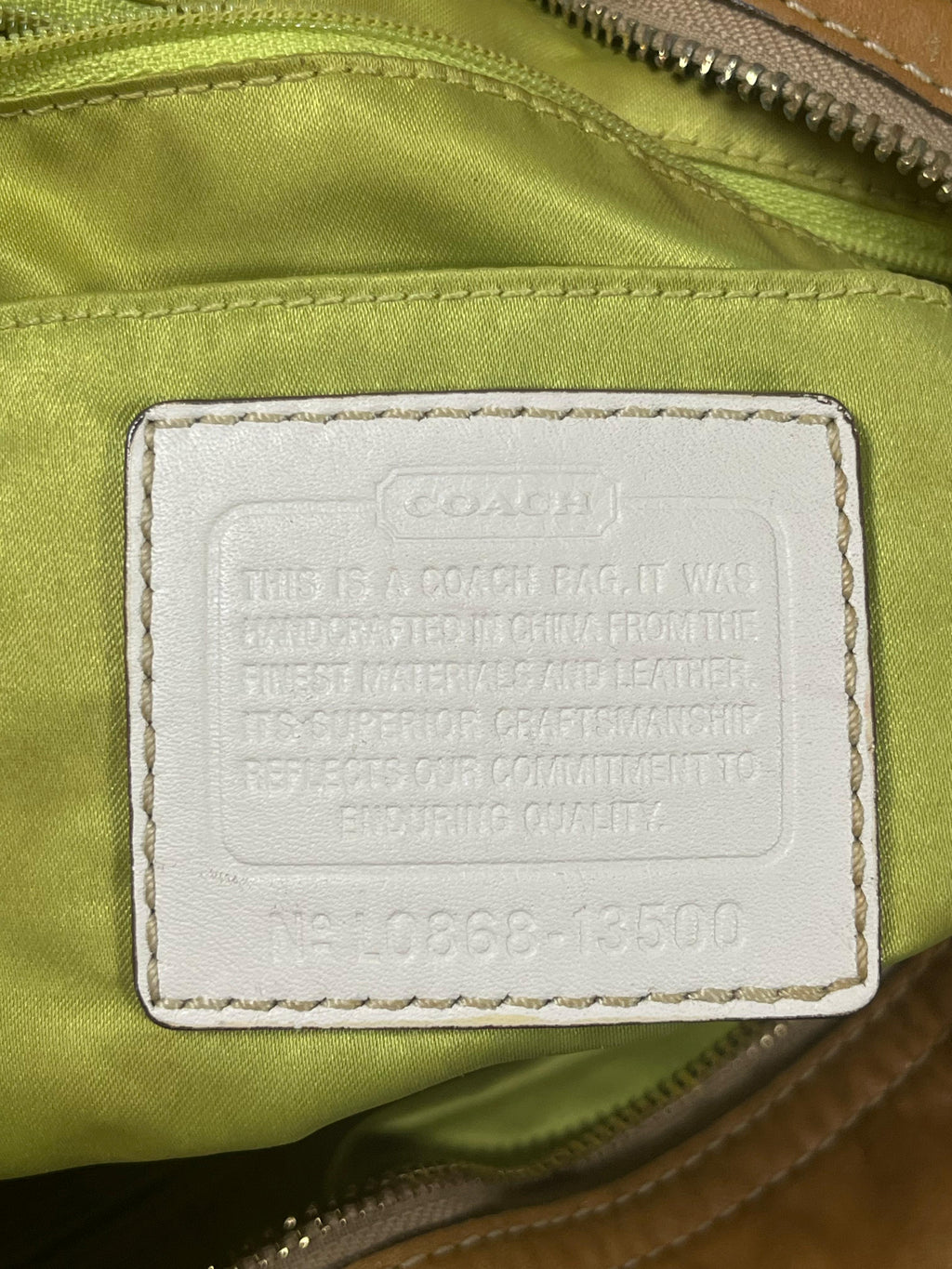 VINTAGE COACH BAG