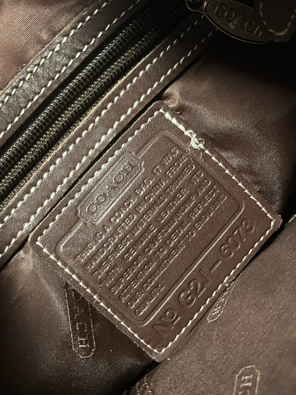 VINTAGE COACH BAG
